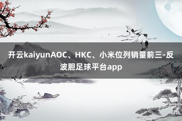 开云kaiyunAOC、HKC、小米位列销量前三-反波胆足球平台app